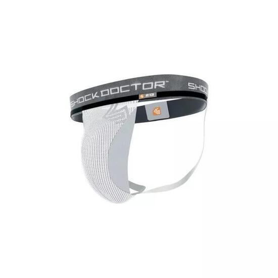 Support Coquille de Baseball Shock Doctor Blanc -Shock Doctor