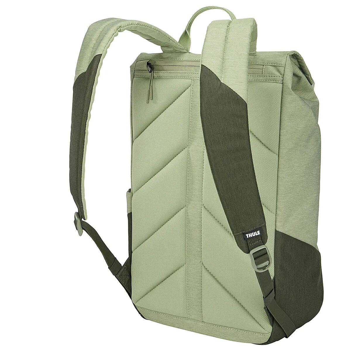 Rucsac urban cu compartiment laptop, Thule, Lithos, 16L, Quiet green 3/7