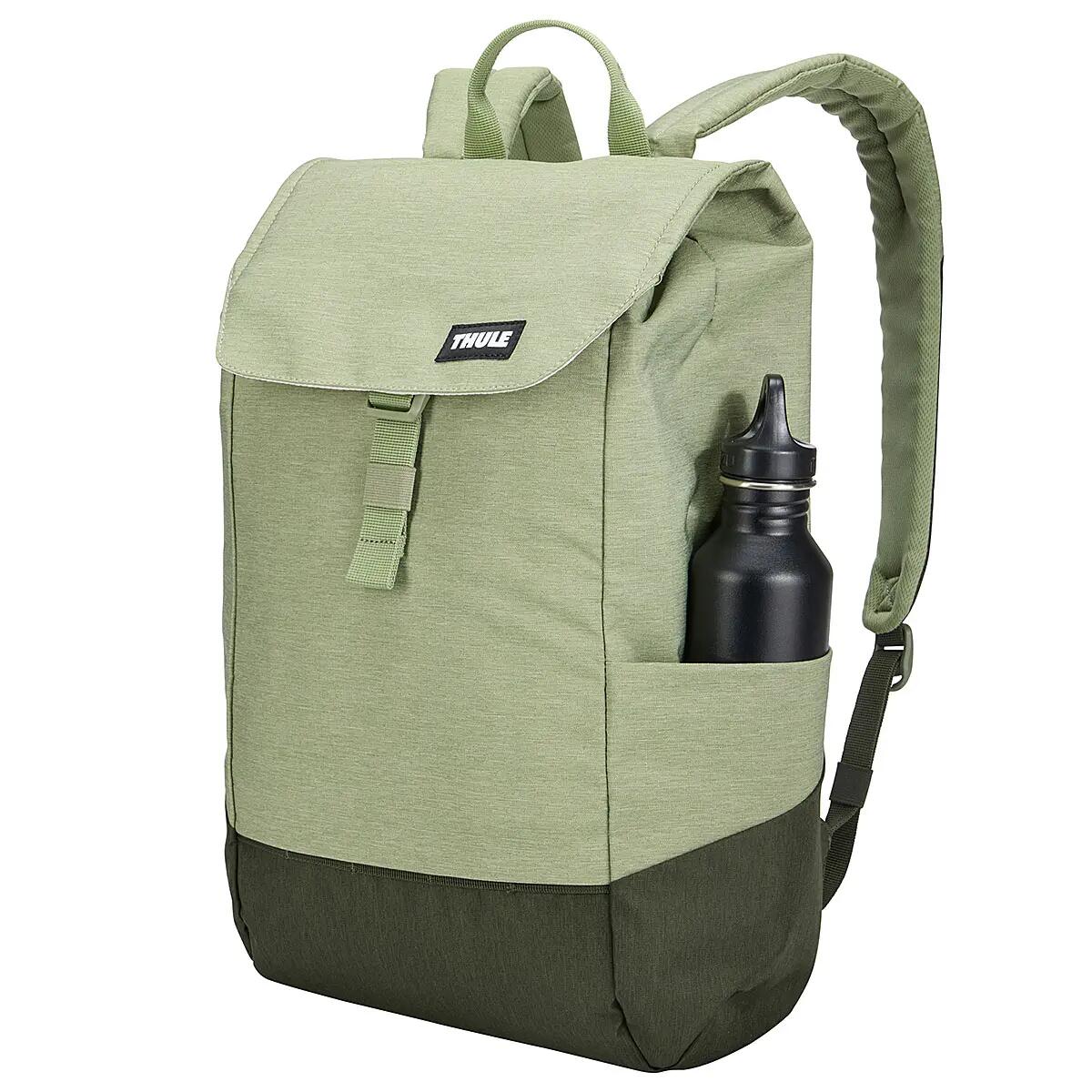 Rucsac urban cu compartiment laptop, Thule, Lithos, 16L, Quiet green 7/7