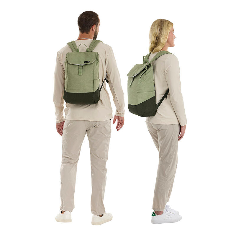 Rucsac urban cu compartiment laptop, Thule, Lithos, 16L, Quiet green