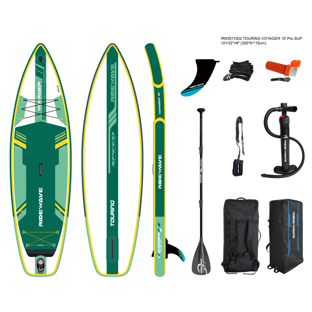 RIDEWAVE Nafukovací paddleboard SUP Voyager Touring PRO 10'