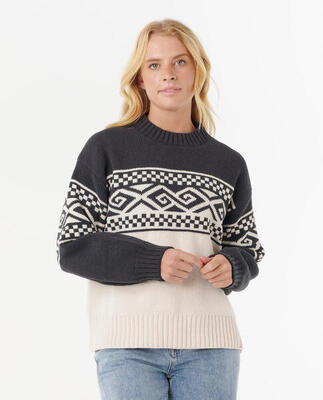 Rip curl cosmic kiss sweater - black