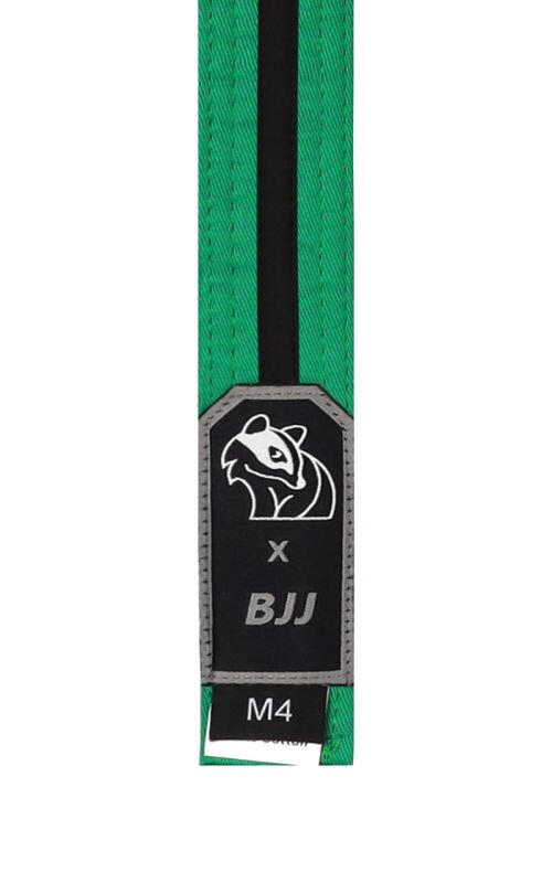 Centura BJJ Juniori DAX SPORTS Verde/Negru