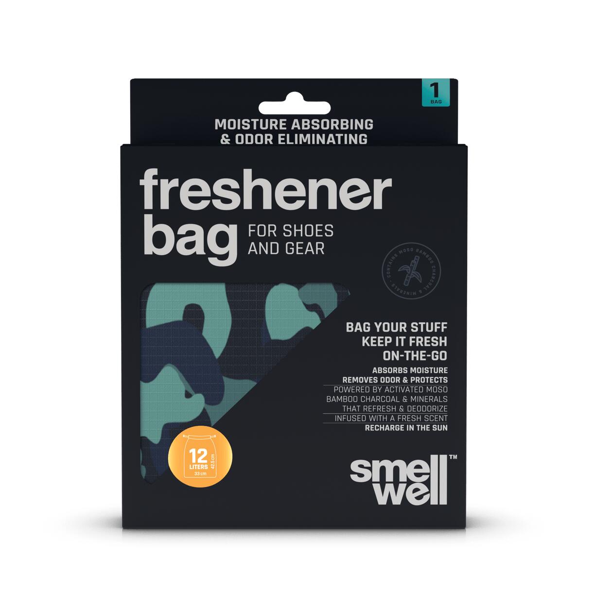 SmellWell Freshener Bag L Camo Green - Sac désodorisant 12L (33x42.5 cm) 2/4