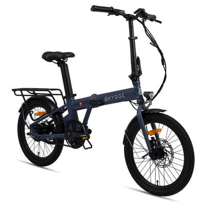 Virum auto 2026 opvouwbare e-bike, automatisch 3 versnellingen, riem – nocturne