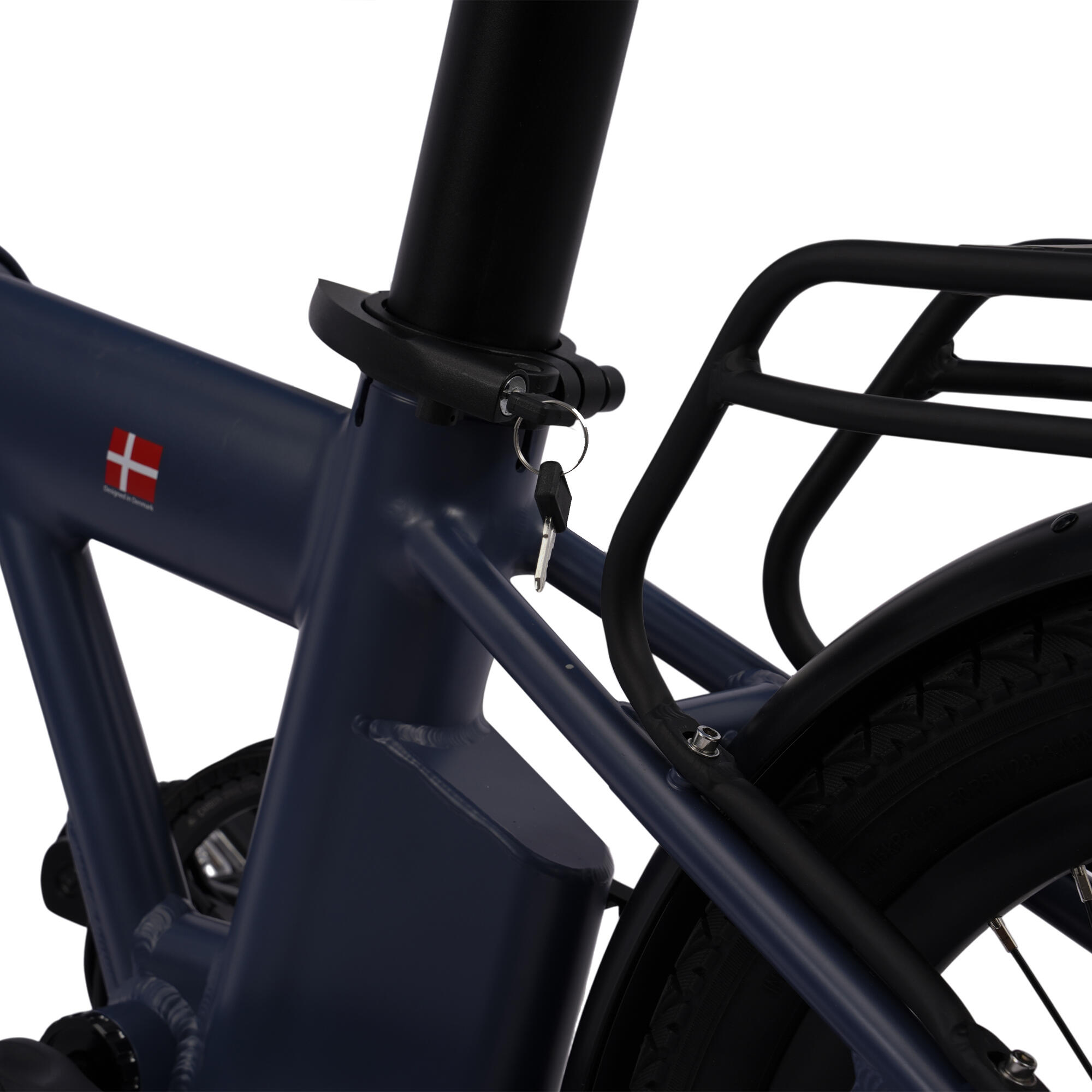 Virum Auto 2026 Bicicletta Elettrica Pieghevole, 3 Velocità Automatica, Cinghia 6/7