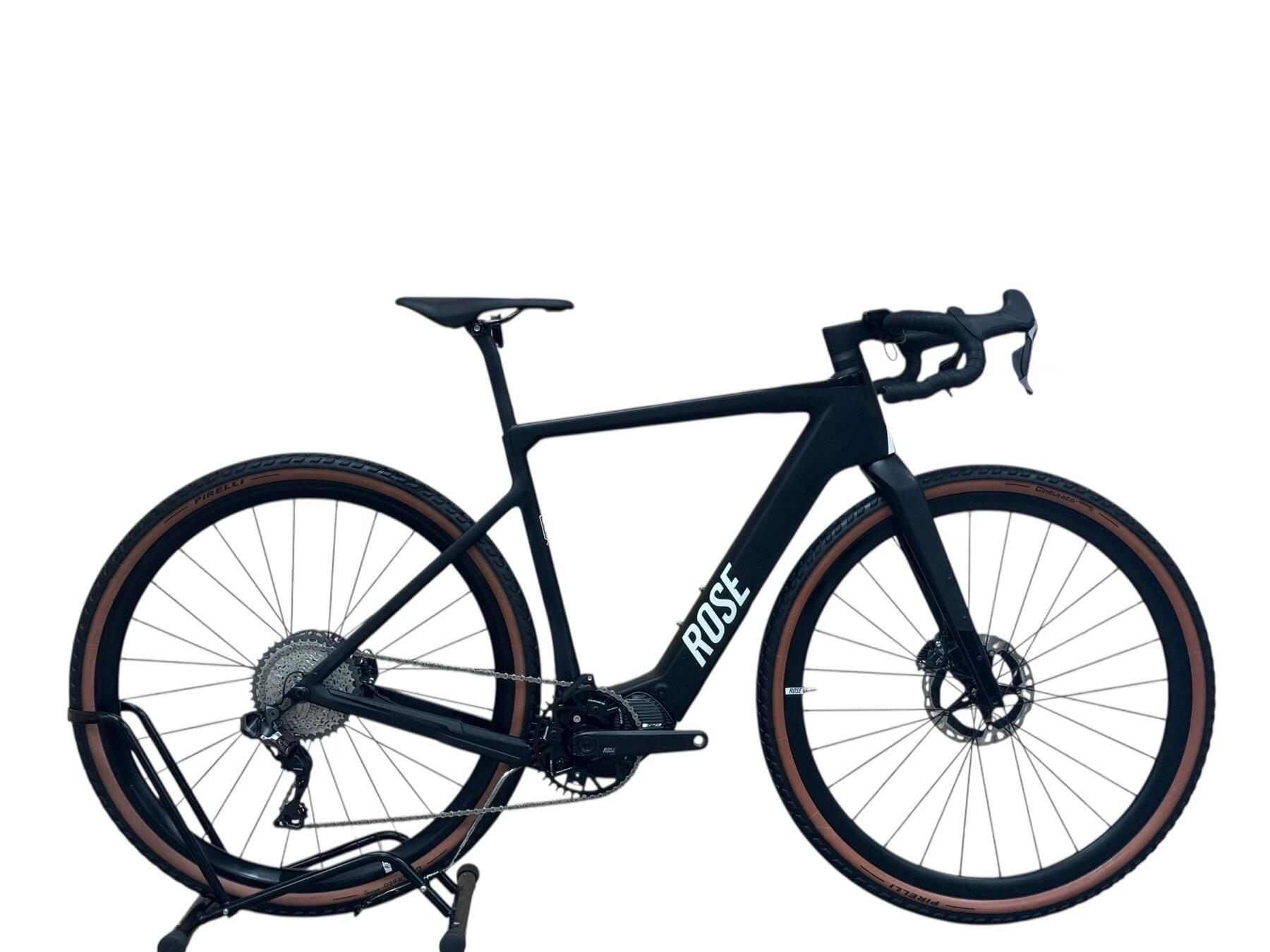 ROSE Reconditionné-Vélo gravel électrique Rose Backroad Plus GRX RX810 Di2-comme neuf