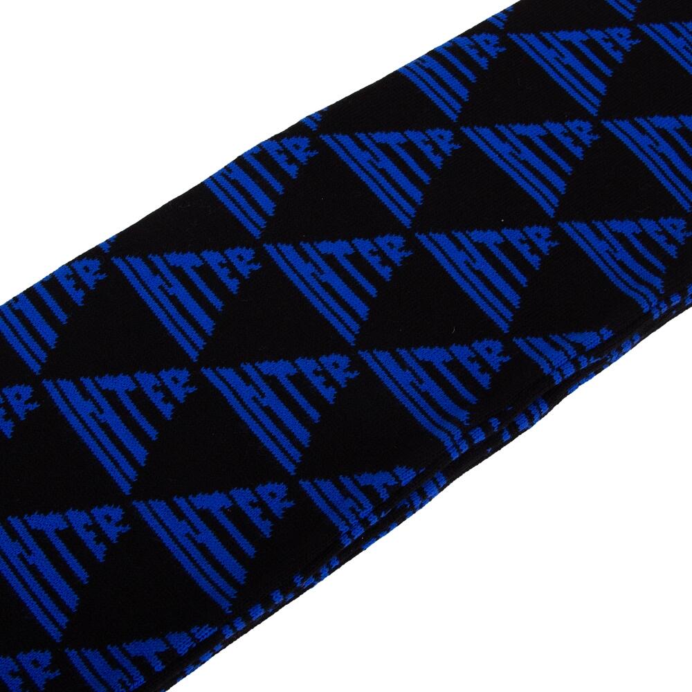 Bufanda de Fútbol - Inter dé Milan All Over - Negro 4/5