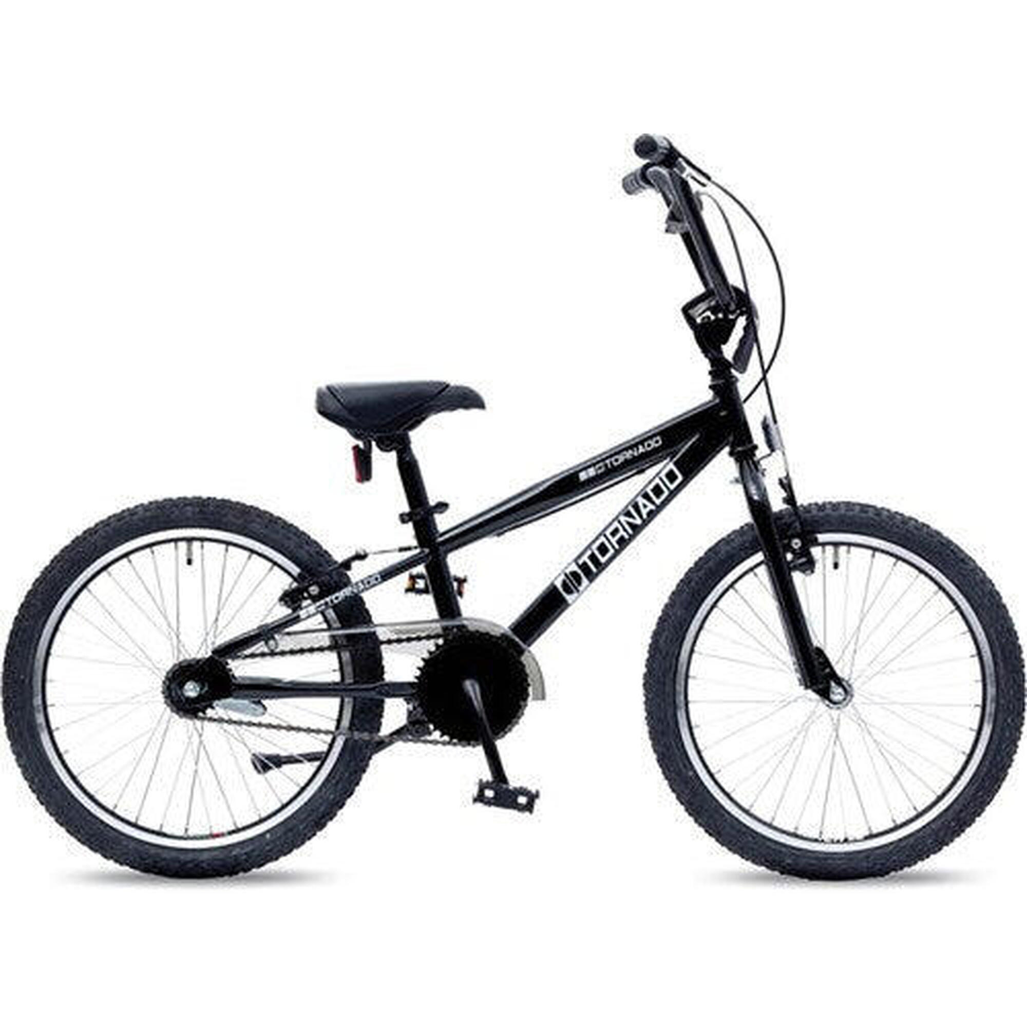 Tornado BMX 20'' czarny z hamulcem w piaście i hamulcem przednim