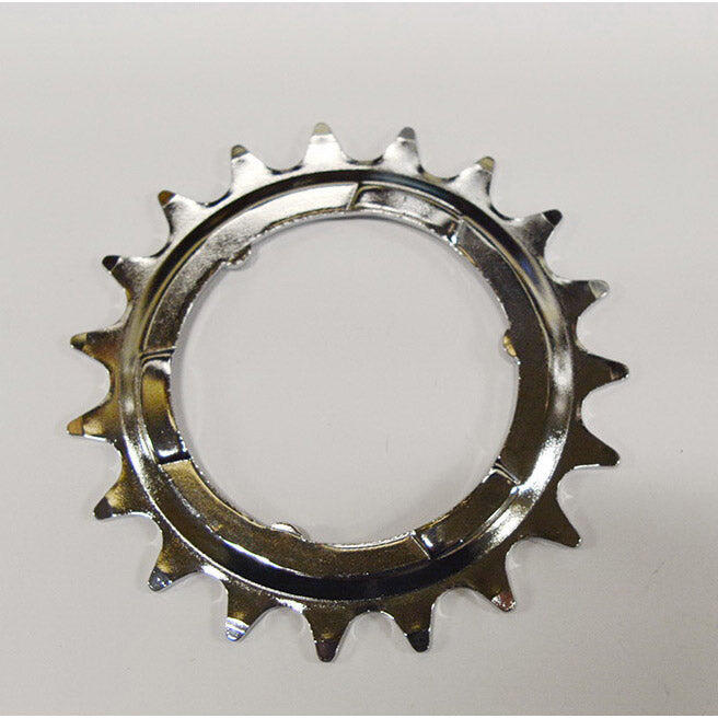 SA 3/32 Sprocket 19T C50 — Metal Silver Bicycle Cog.