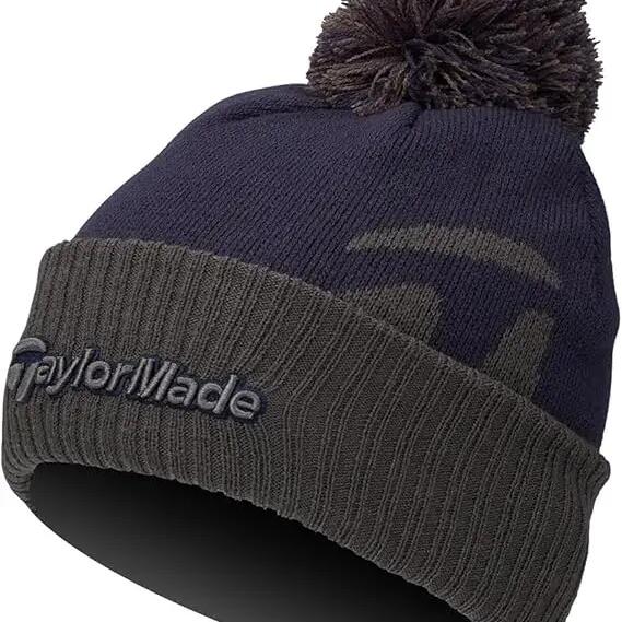 TaylorMade Bobble Beanie – Navy