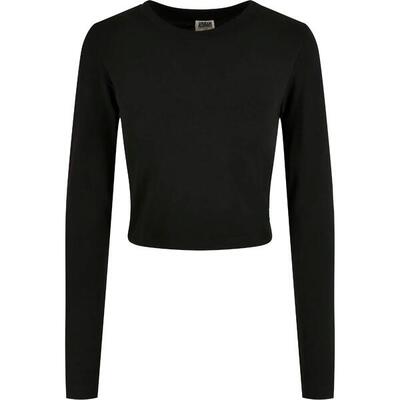 Dames-t-shirt met lange mouwen urban classics organic