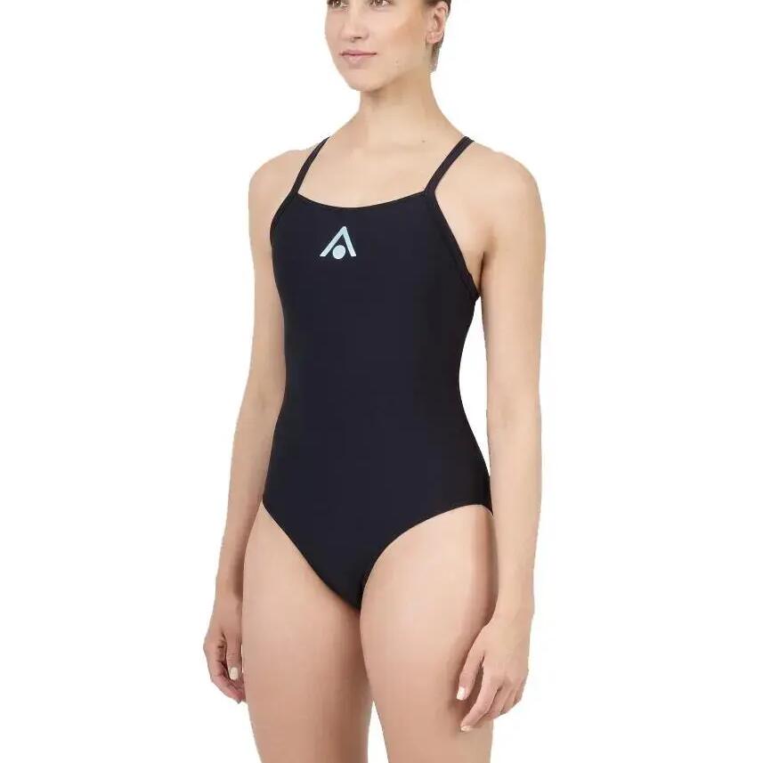 Aqua Sphere Essential Women's Flyback Swimsuit Black UK 42