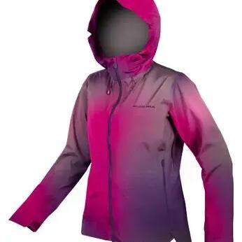 Women's Endura MTB jacket MT500 Waterproof Violet