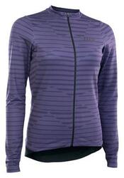 Maillot de Gravel manches Longues ION VNTR AMP Violet Femme