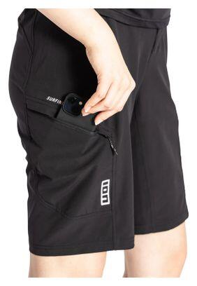 Women's ION VNTR AMP Black Gravel Shorts 3/3