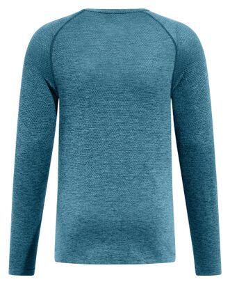 Maillot Manches Longues Odlo Essentials Seamless Bleu 2/2