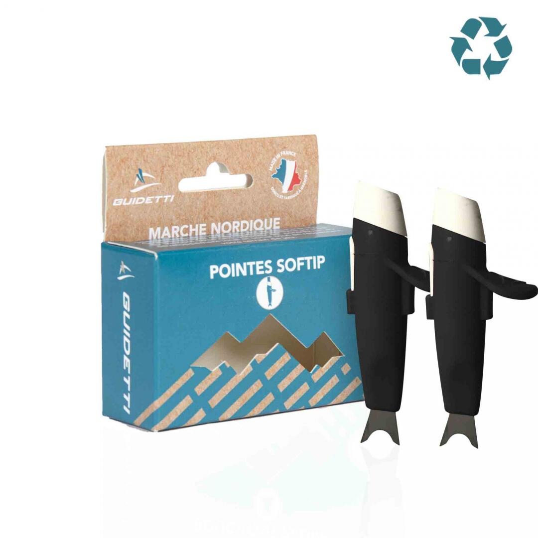 Double Pointe amortie marche nordique - SOFTIP 4/4
