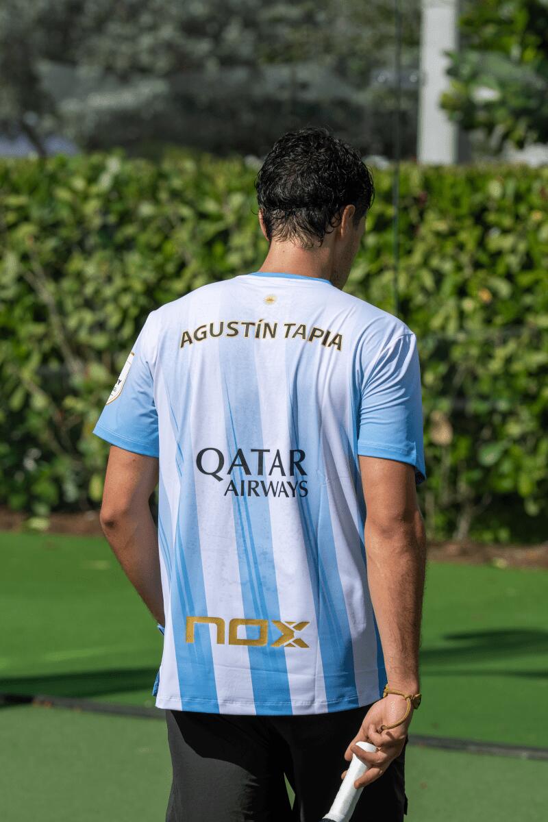 Agustin Tapia Sponsors AT10 T-Shirt azul clara 3/7