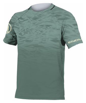 Maillot Manches Courtes Homme Endura Marble Edition Limitée Vert