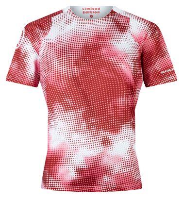Dames Endura Pixel Cloud LTD Technisch T-shirt - Roze 5/7