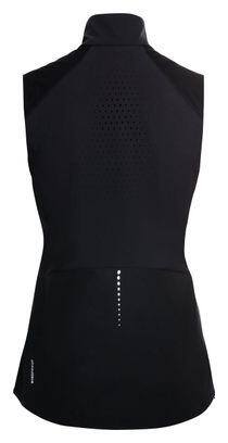 Winddichte, ärmellose Damenjacke Odlo Zeroweight Warm Schwarz 2/4