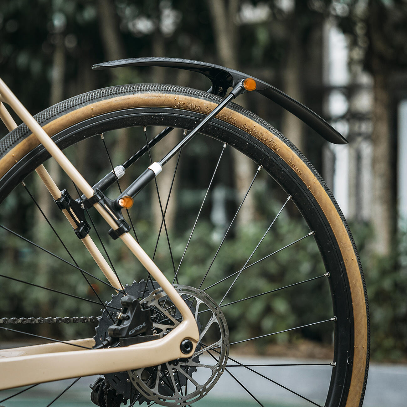 Fiets spatbord verstelbaar universeel voor en achter Wozinsky 3/7