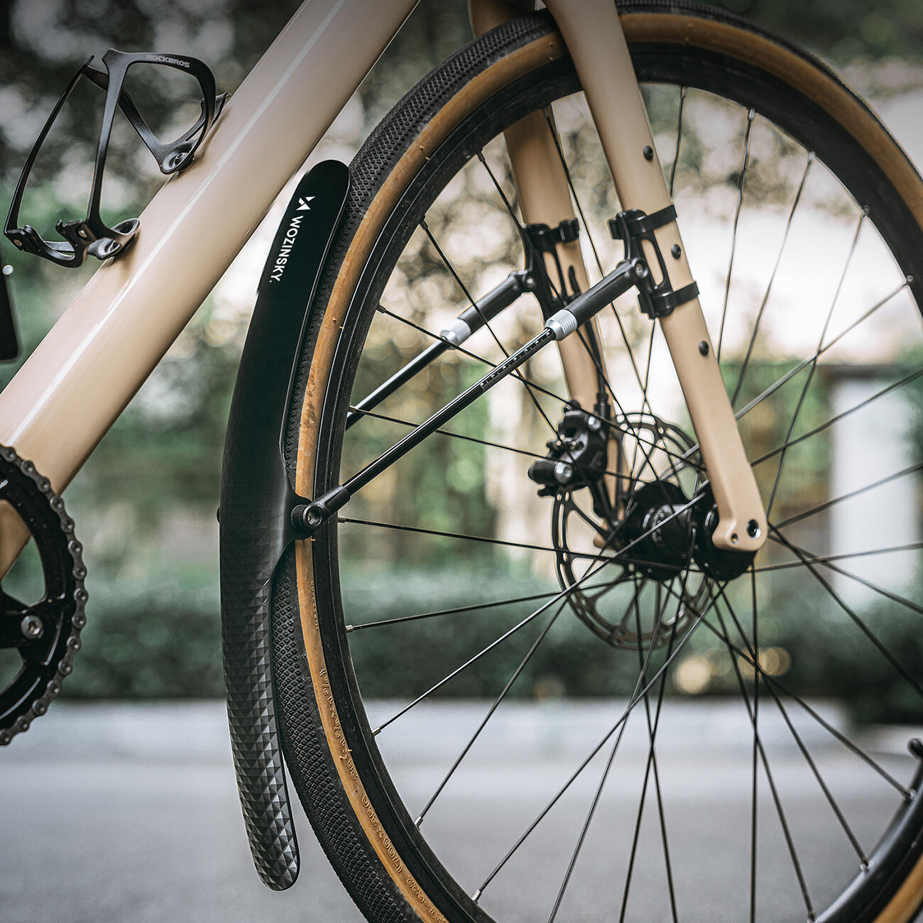 Set Parafanghi Per Bici Anteriore E Posteriore - Regolabili, In Plastica Resistente - Per Mountain Bike E Bici Da Strada