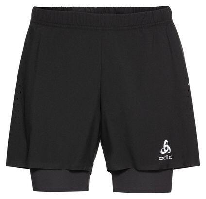 Odlo Zeroweight 5in 2-in-1 Shorts Schwarz
