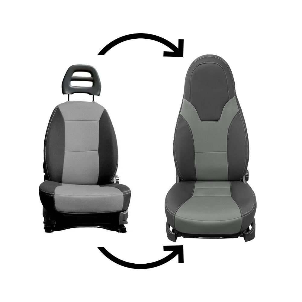 Pareja de fundas premium para Fiat Ducato Rudi 2/4