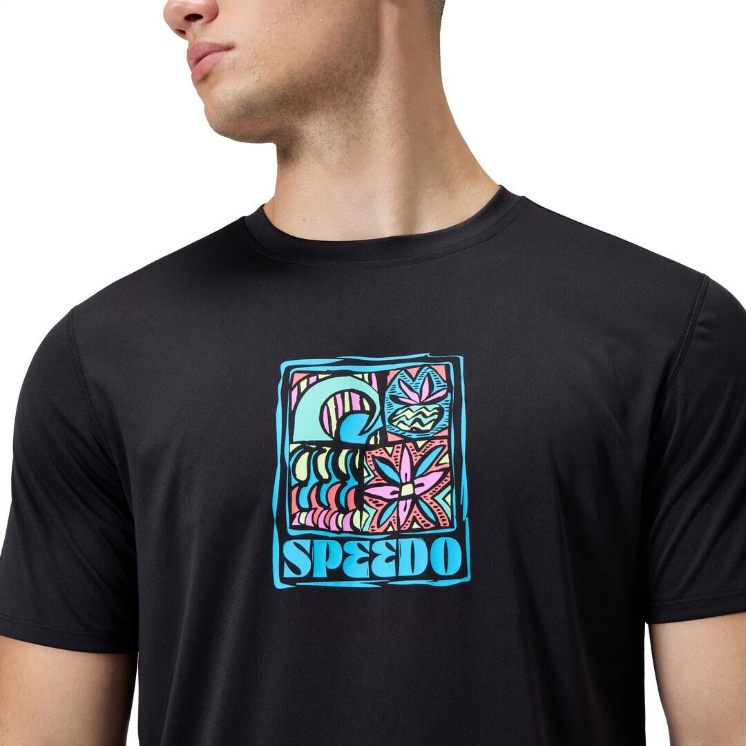 Koszulka T-Shirt męski Speedo S/S Graphic Swim 7/7