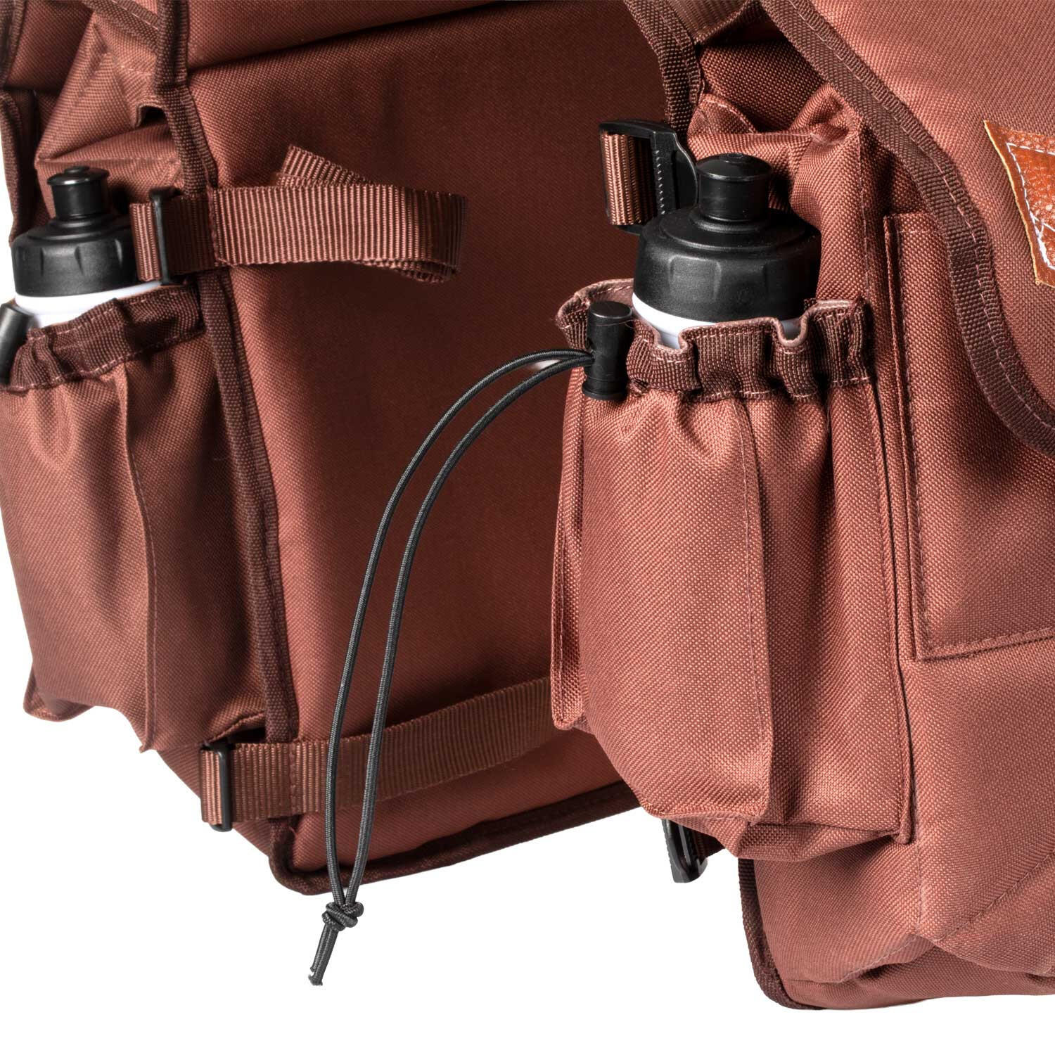 Deluxe achterzadeltas met twee zakken 3/7