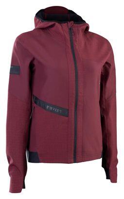 Veste VTT ION Shelter 2L Softshell Bordeaux Femme