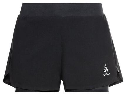 Short 2-en-1 Odlo Zeroweight 3in Noir Femme