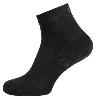 2 calzini medi Odlo Active neri unisex 36-38