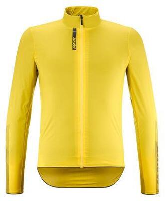 Mavic ksyrium thermo long sleeve jacket yellow
