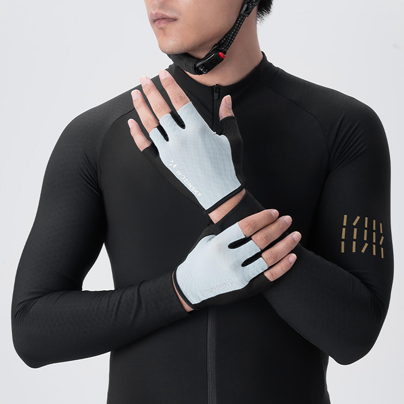 Gants de vélo à doigts courts pour vélo Wozinsky 2/7