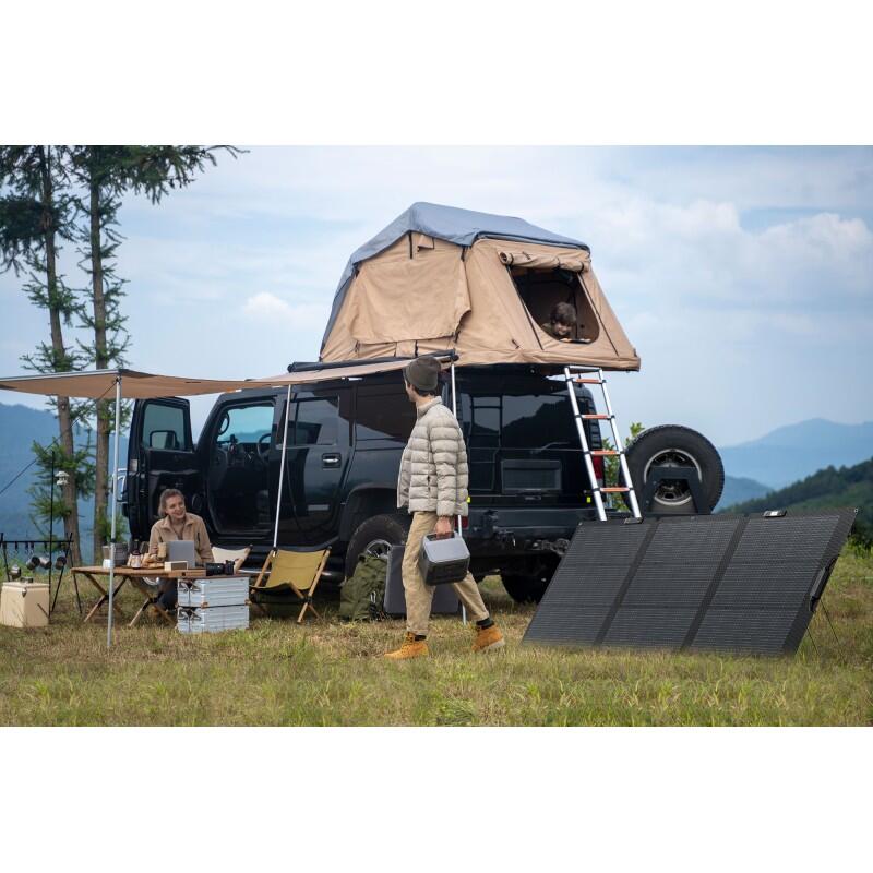 EcoFlow - Panneau solaire portable 160W - Vanlife - Rechargez vos équipements 4/7