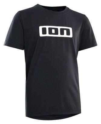 ION Logo DR Kurzarm Trikot Schwarz Kinder
