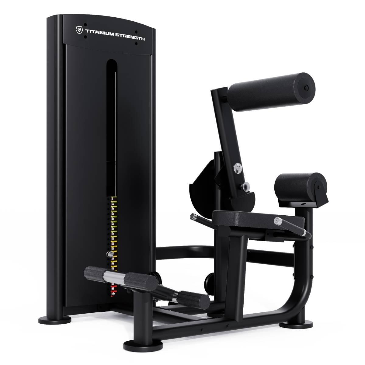 Selectorizada Crunch Abdominal Titanium 3/5