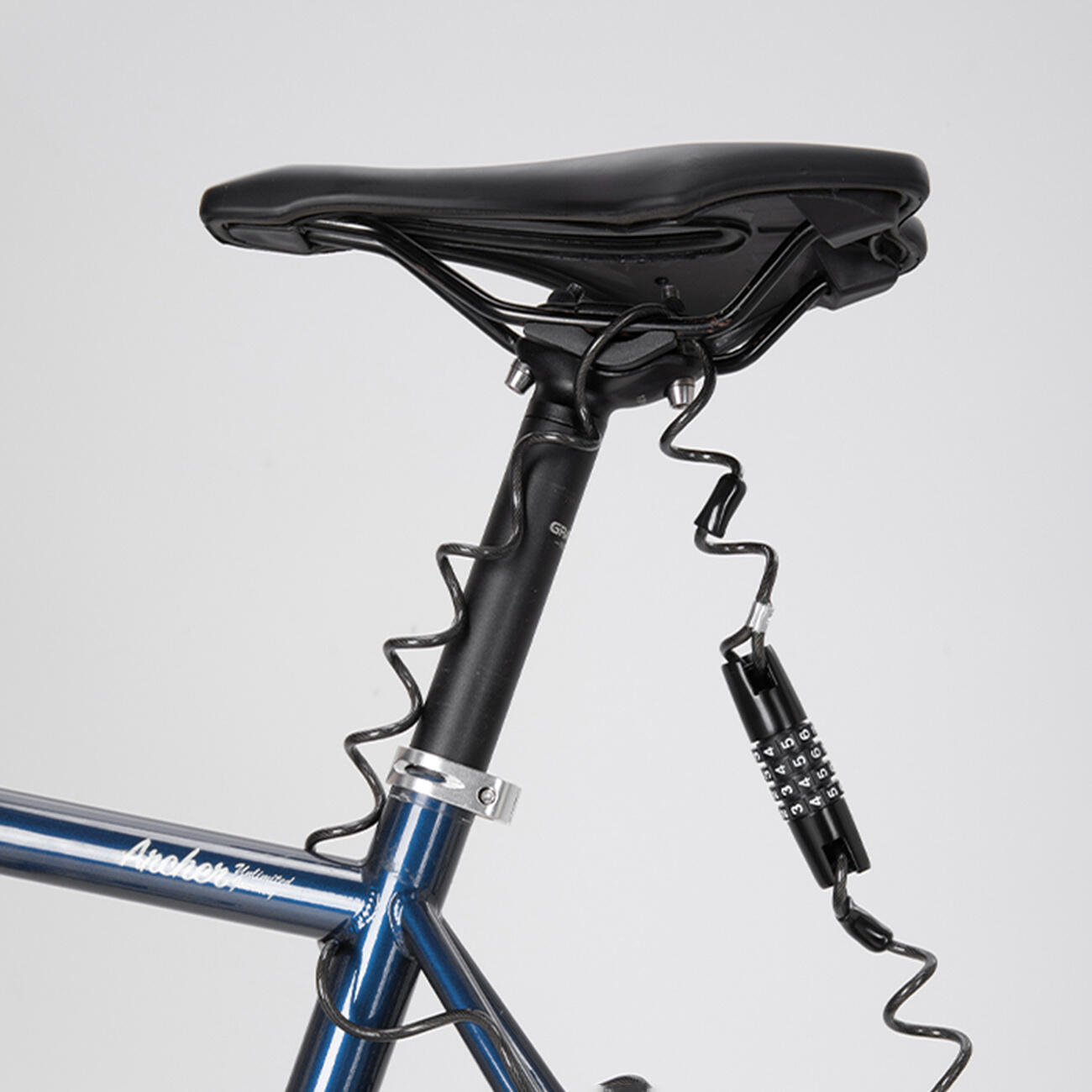 Lucchetto per bicicletta, lucchetto per casco Wozinsky 4/7