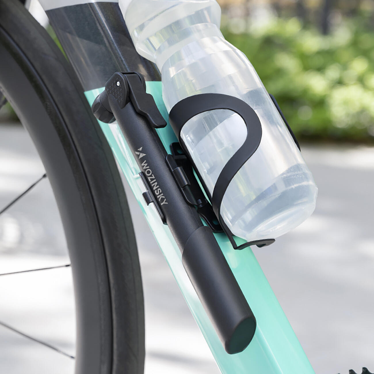 Fietspomp met handgreep Wozinsky 2/7