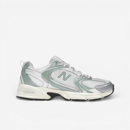 New Balance 530 Silver Metallic Mosaic Green