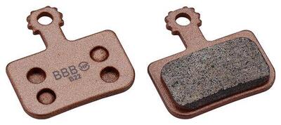 Coppia di pastiglie freno BBB DiscStop HP Sintered Sram Red eTap AXS/Force eTap