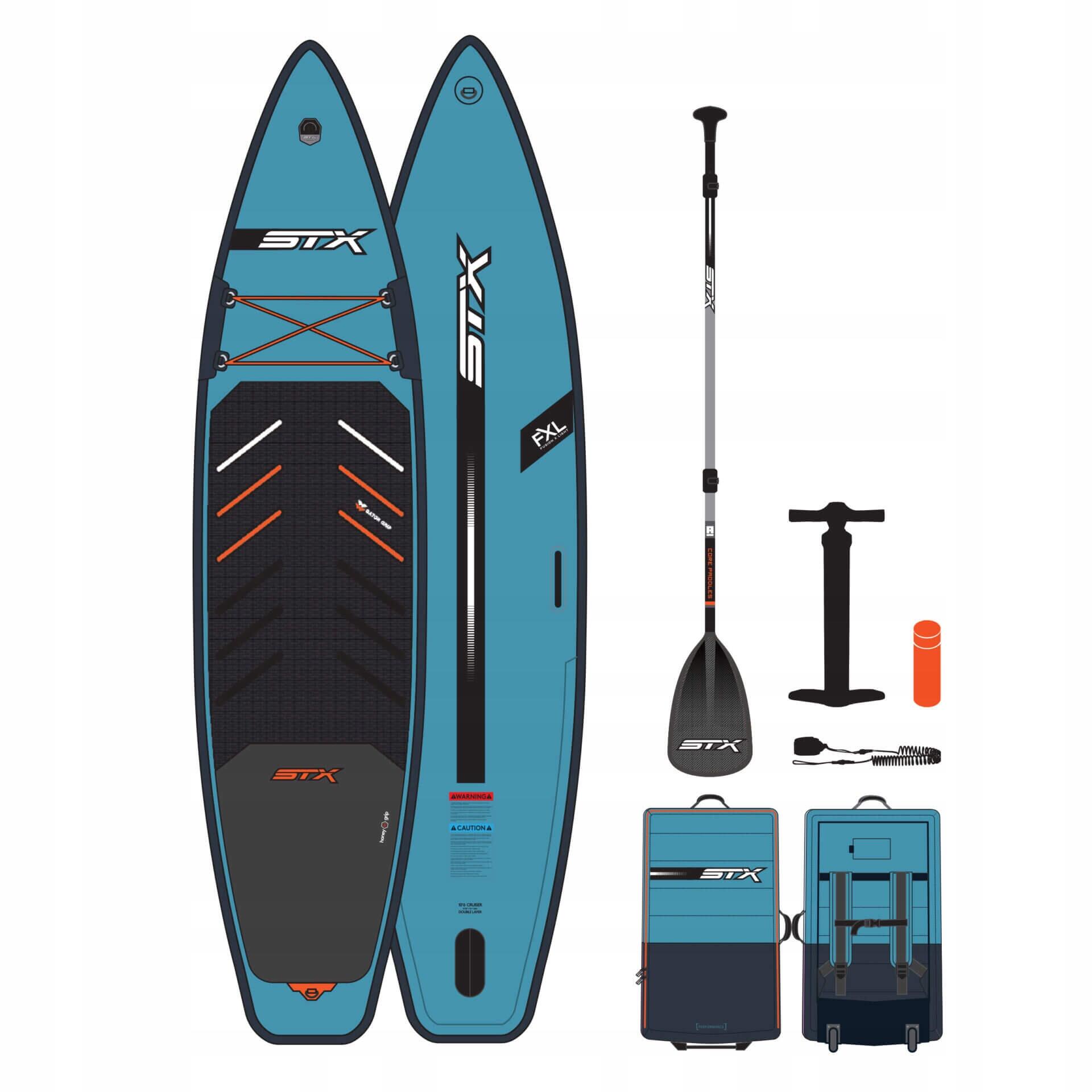 STX Paddleboard WS Hybrid Tourer 11' TEAL/ORANGE