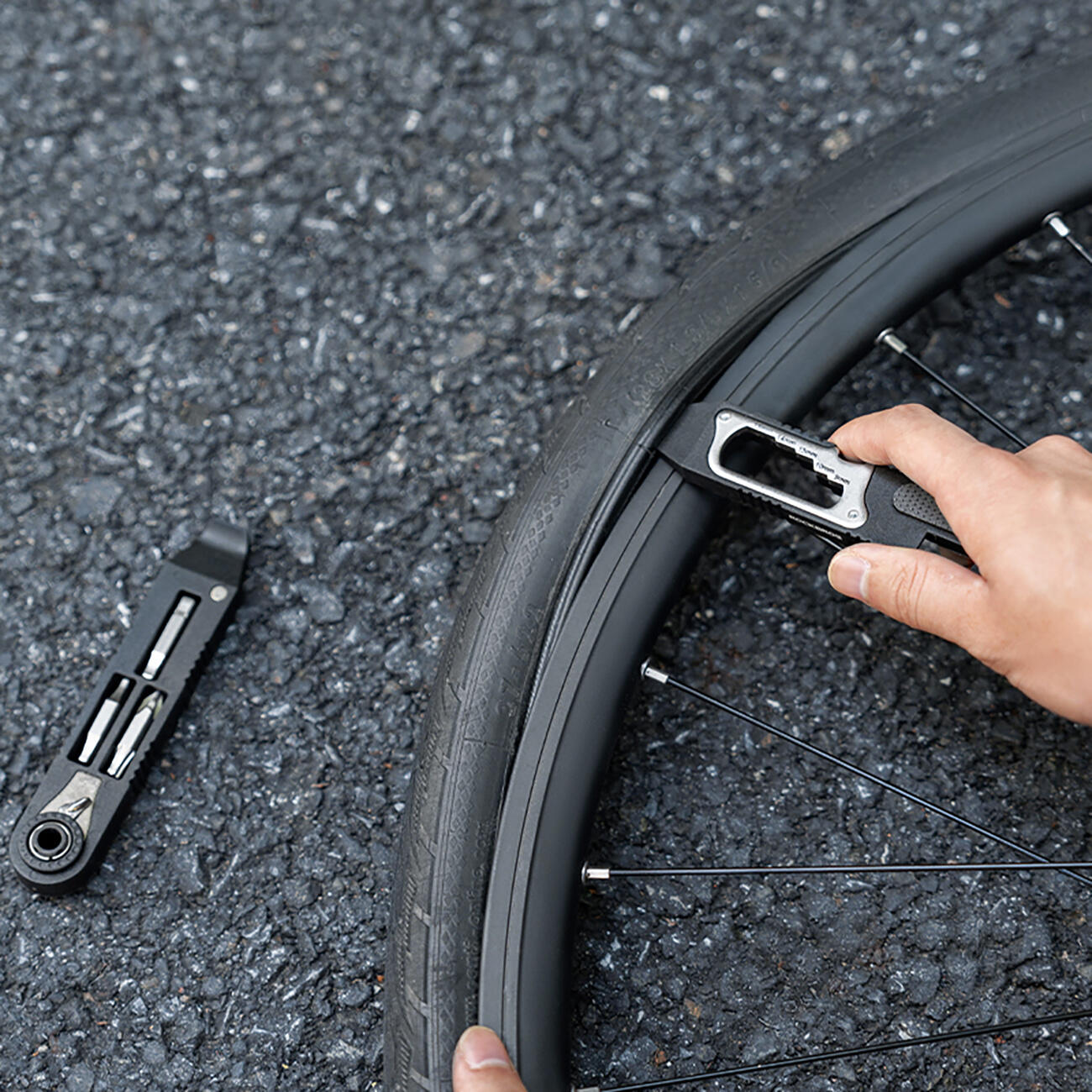Fahrrad Multitool 14 in 1 kompaktes Werkzeugset 4/7