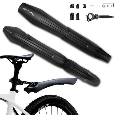 Set parafanghi per bicicletta anteriore e posteriore 24–28