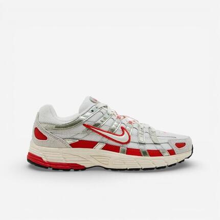 Nike P-6000 Sail Pale Ivory Light Bone Picante Red (Women's)