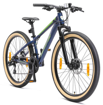 VTT 26" aluminium, semi-rigide, 21 vitesses, frein à disque