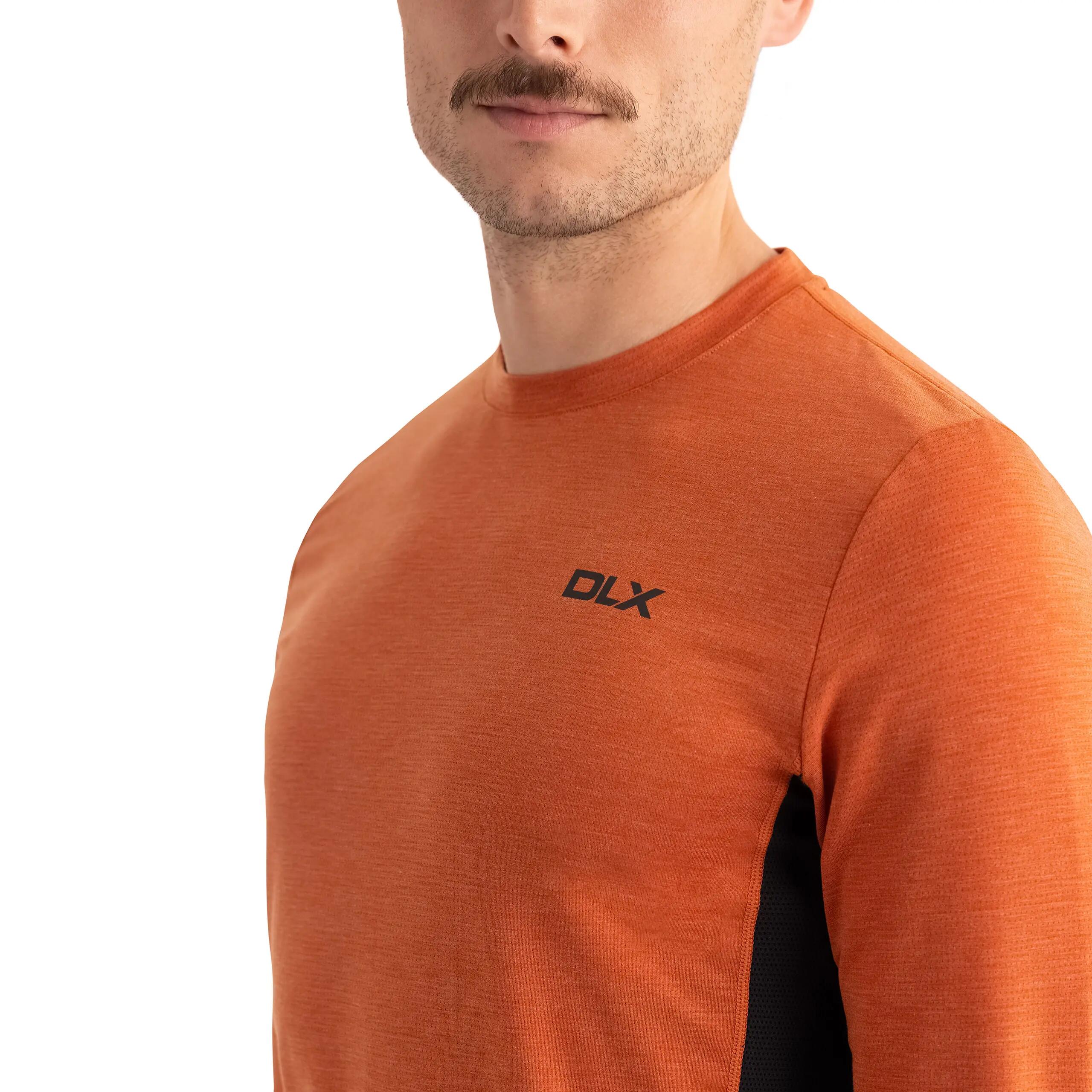 Dlx Charlie - Herren Langarmshirt Burnt Orange Marl 4/5